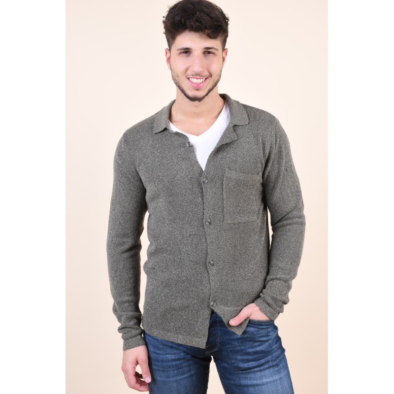 Cardigan Only&Sons Ted Vetiver image15