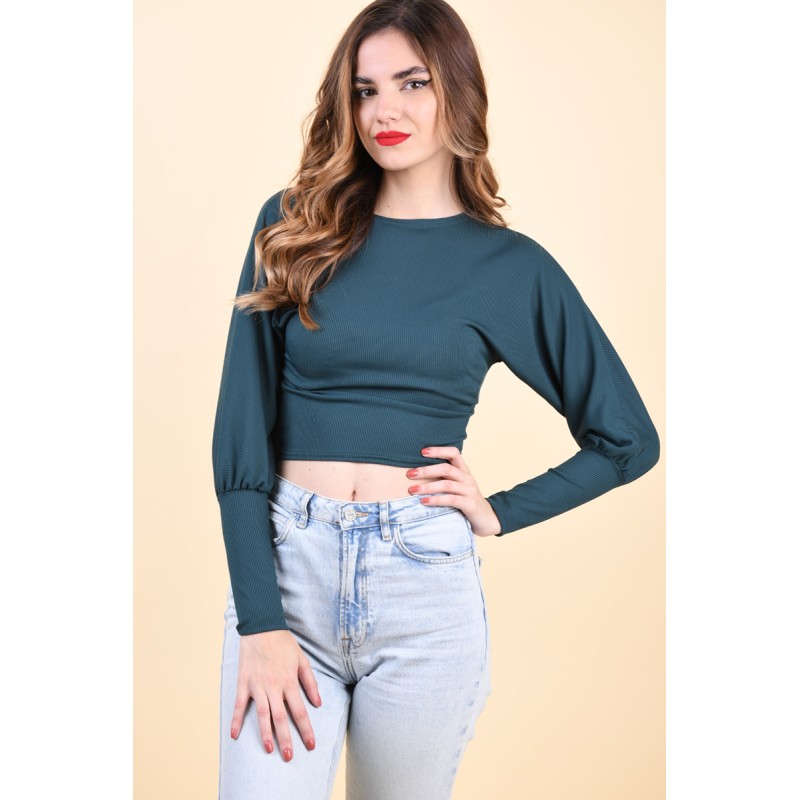 Bluza Sister Point Gisa-T Forest Green