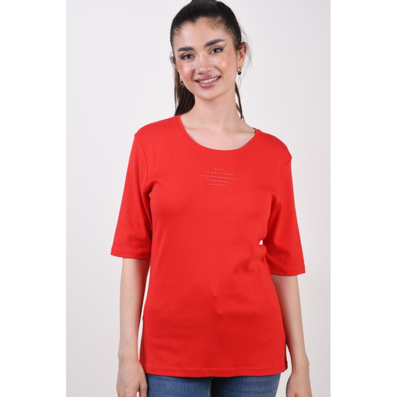 Tricou Sunday 6276 Red outmag.ro imagine noua