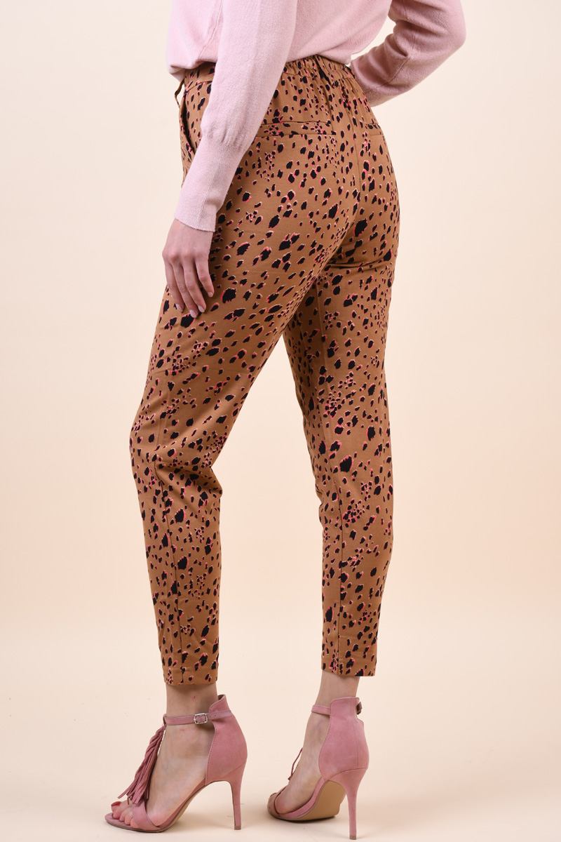 Pantaloni ONLY Poptrash Easy Apaloosa Chipmunk Print Leopard