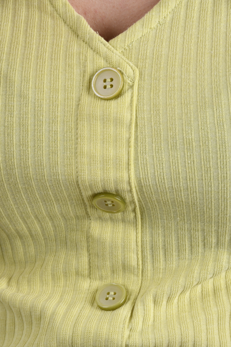 Bluza ONLY Nella S/S Button Pale Green