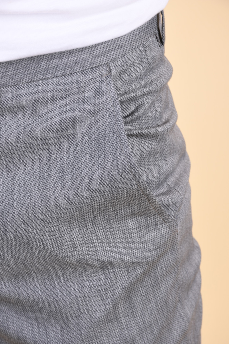 Pantaloni SELECTED Slim-Mylobill Light Grey Melange