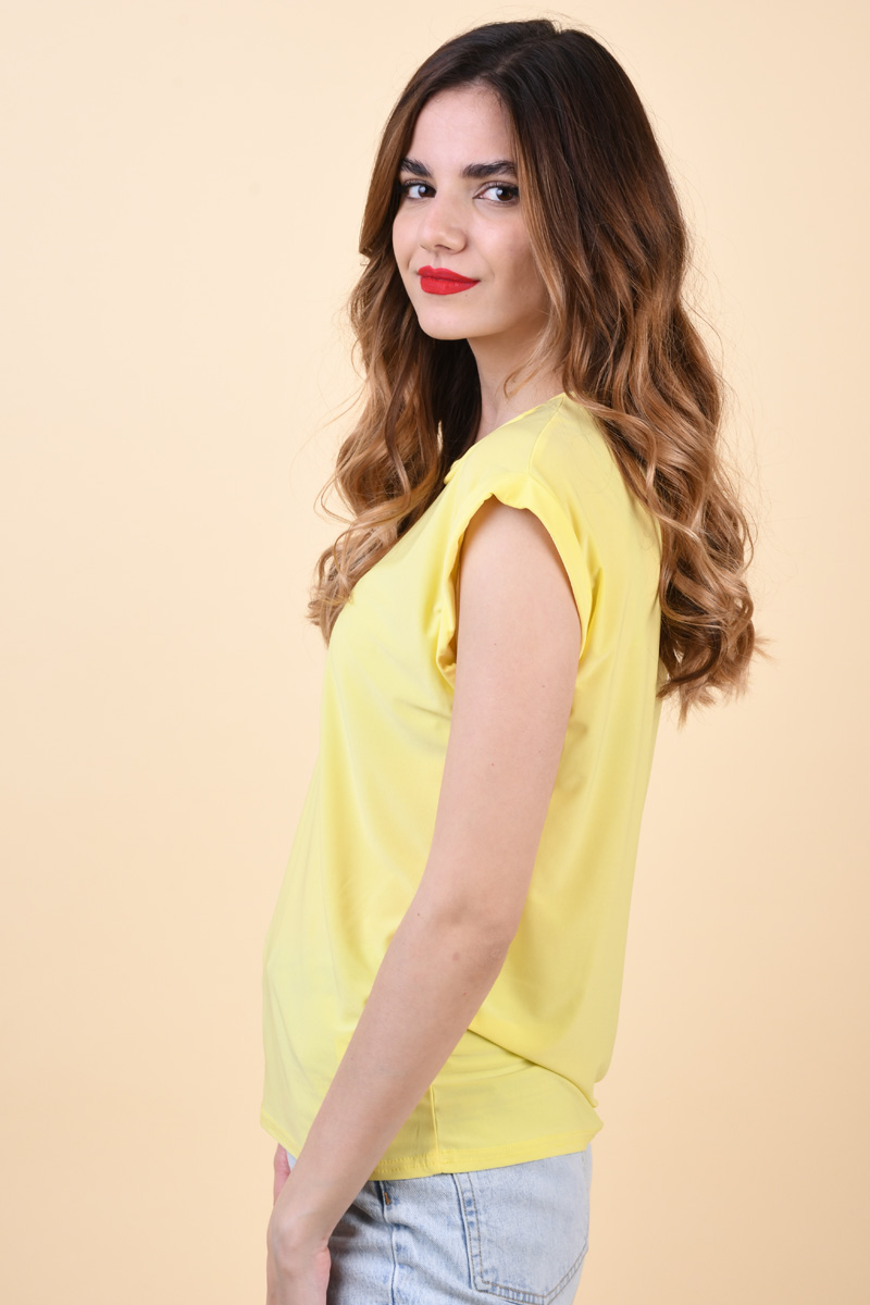 Bluza Sister Point Low-A Yellow